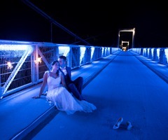 Mariage aux Salons de la Raynière et une séance night and day